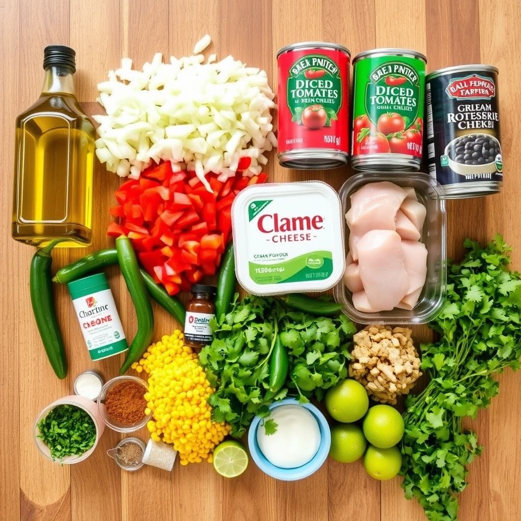 chicken tacos soup ingredients