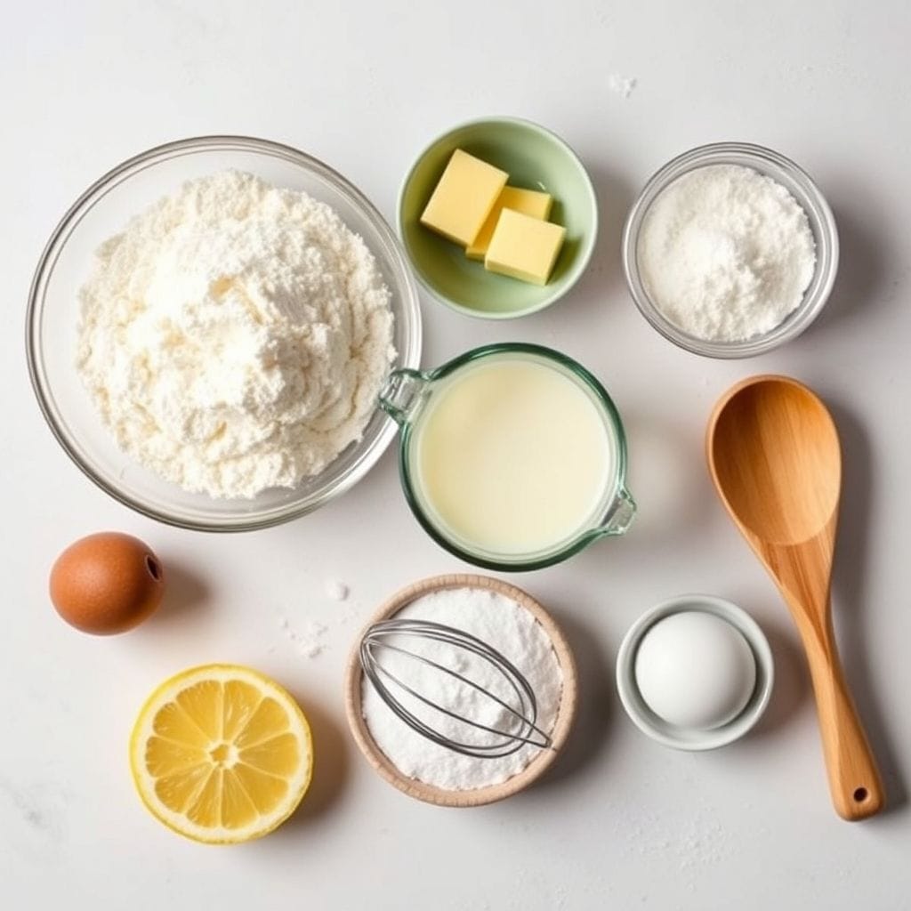 Big Fluffy Scones ingredients