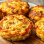 Cheesy Mashed Potato Cakes