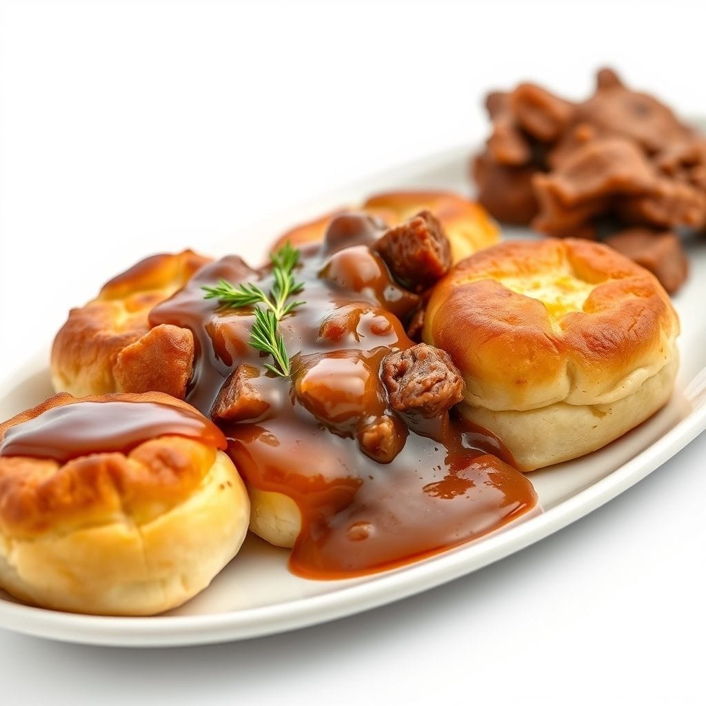 Yorkshire Pudding serving