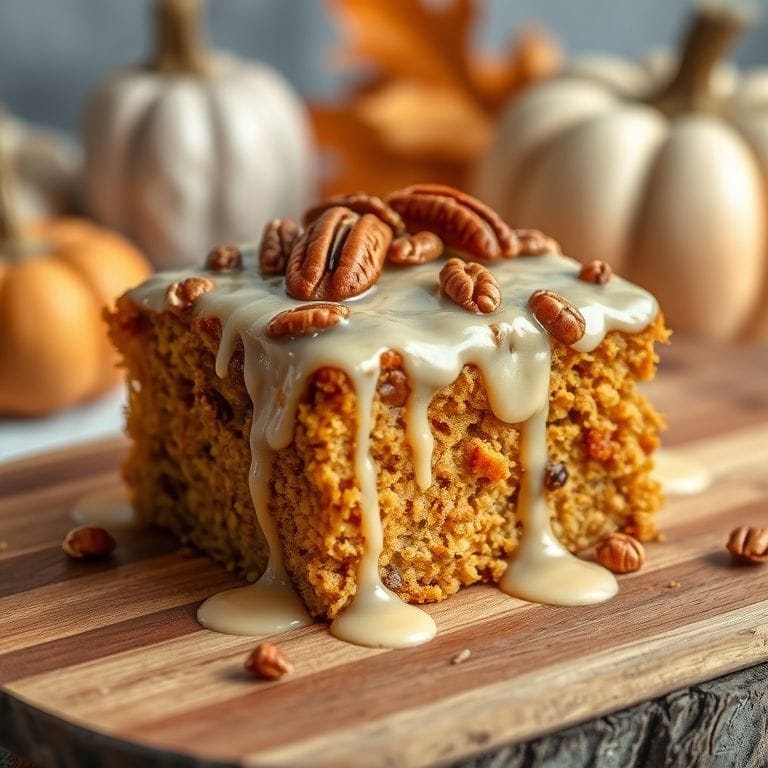 Pumpkin Oatmeal Dump Cake