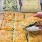 Spinach and Feta Puff Pastry Loaf
